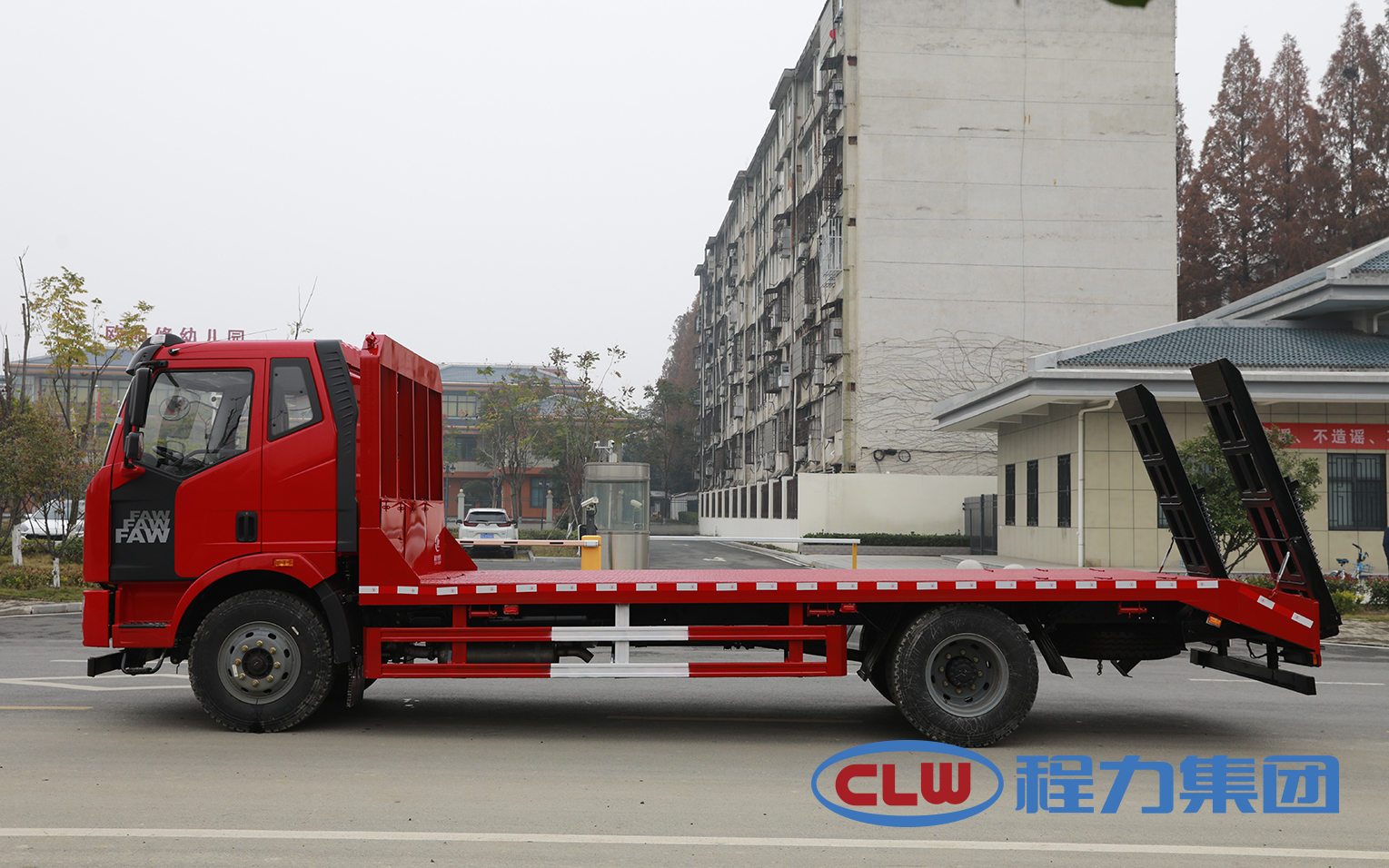 平板工程機械 運輸車