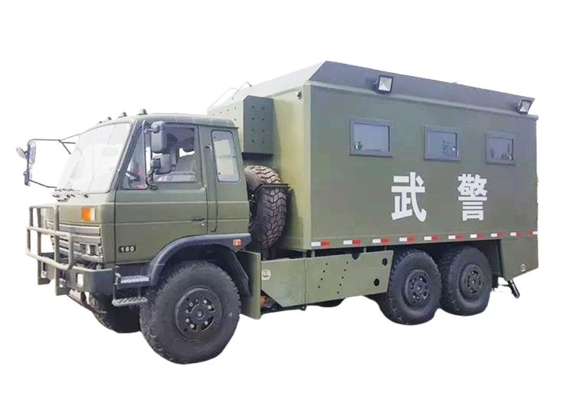 軍用野外餐廚車 六驅(qū)餐車 6x6炊事車方艙